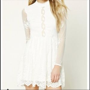 ivory lace dree